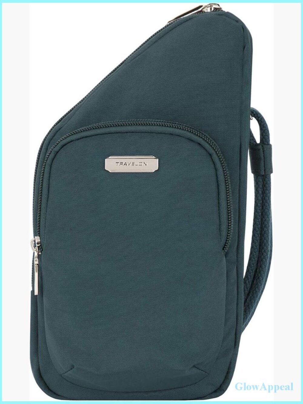 Anti-Theft Compact Crossbody Bag with RFID Blocking
